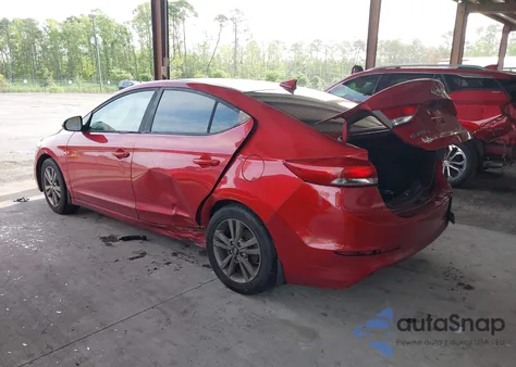 2018 Hyundai Elantra Sel/Value/Limited из США, поврежденный, VIN 5NPD84LF7JH323029